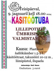 Lillepotile potiümbrise valmistamine 9.01