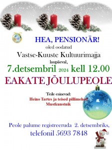 Pensionäride jõulupidu